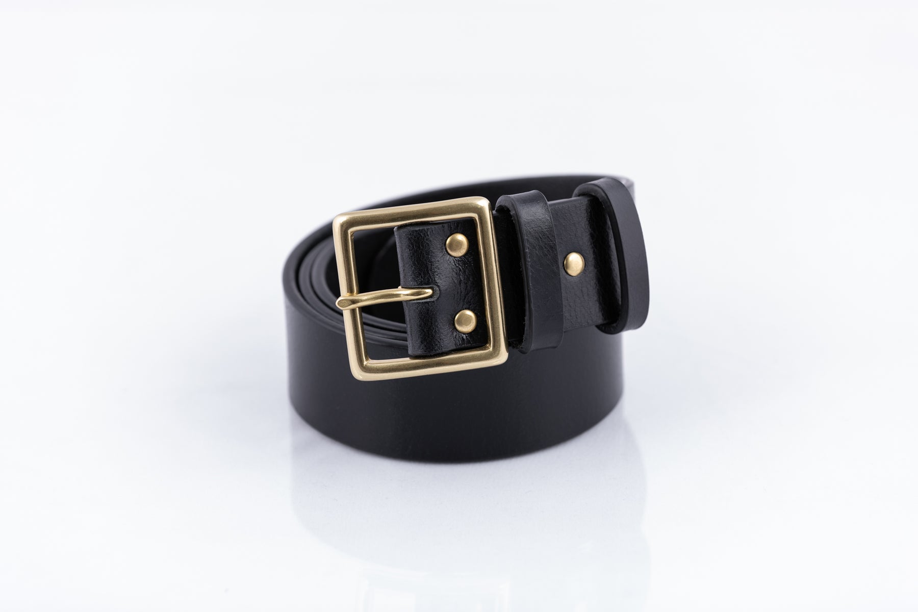 Classic Square Buckle Belt – R. TURBOW LEATHER